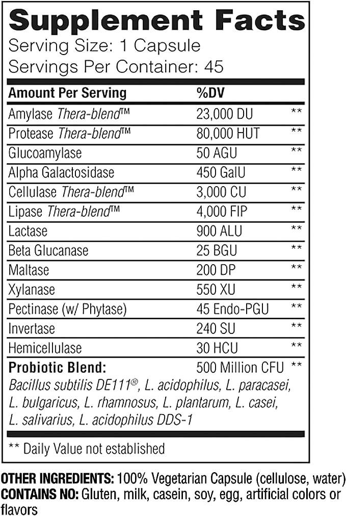 Enzymedica Digest Gold+Probiotics 45cp