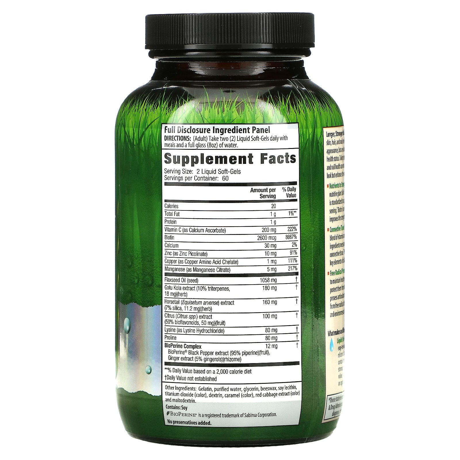 Irwin Skin Hair Plus Nails 120sg-[HealthWay]