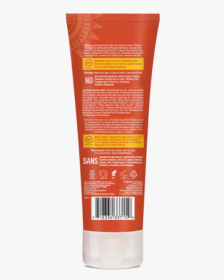 Desert Essence Shampoo Island Mango-[HealthWay]