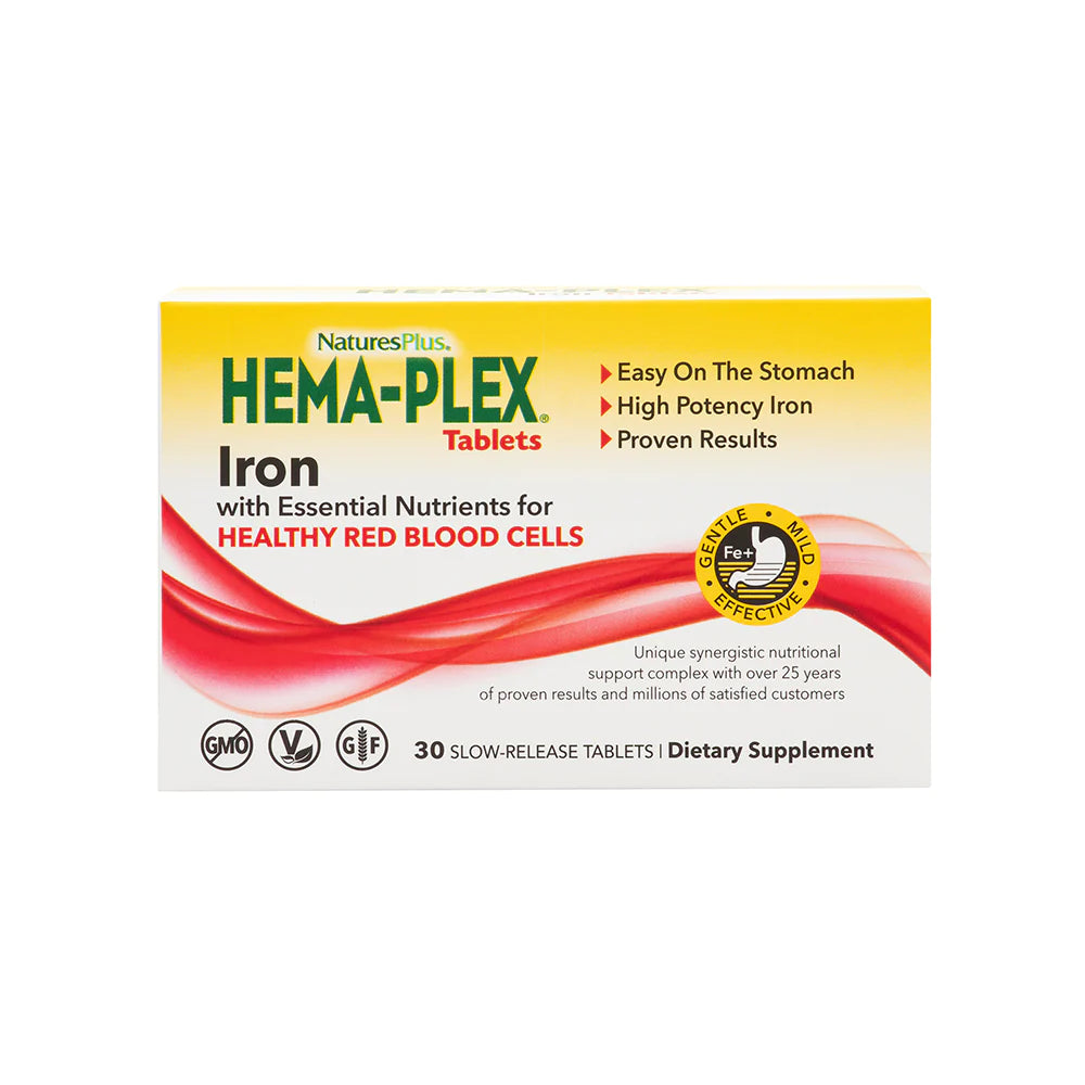 Natures Plus Hema-Plex Iron 10tb-[HealthWay]