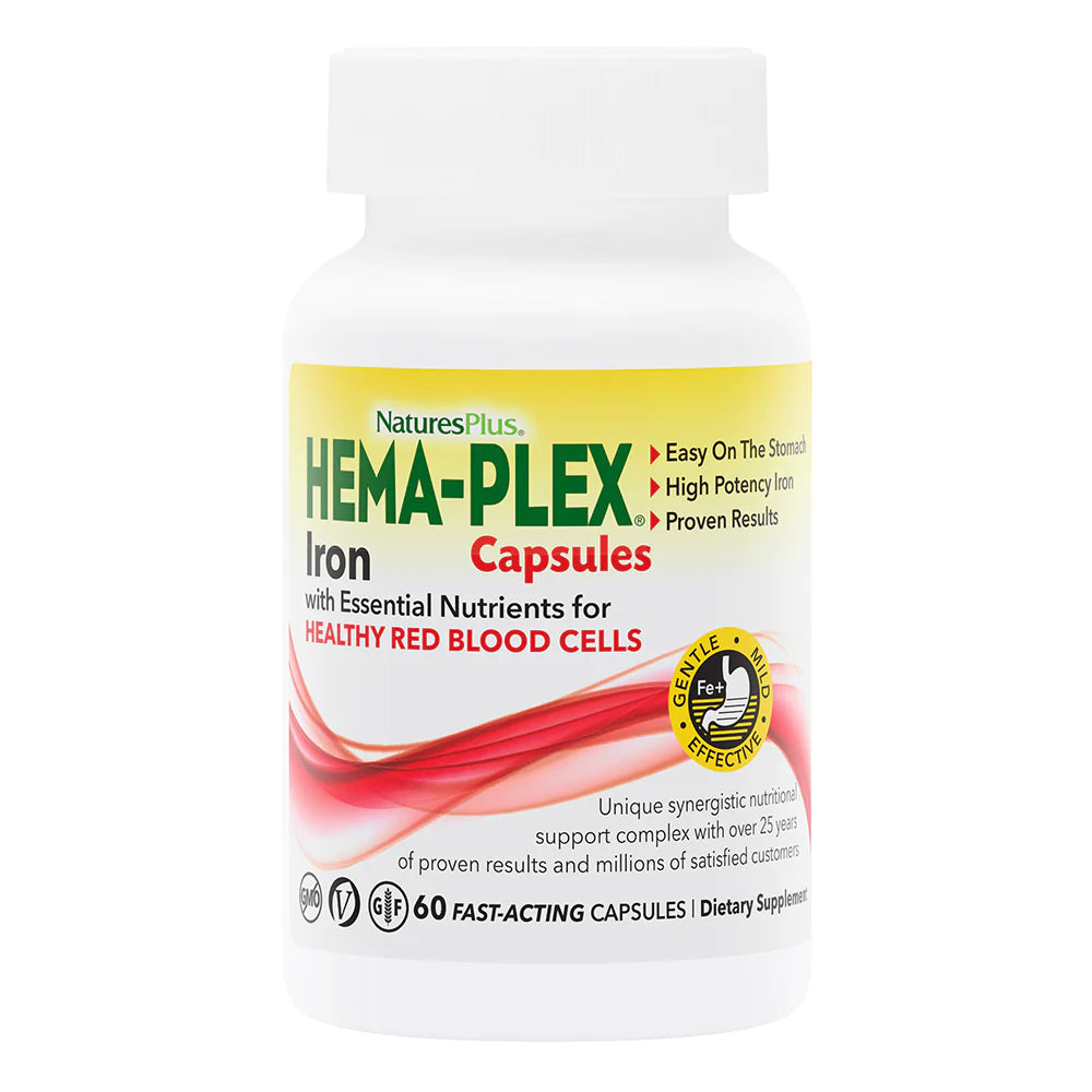 Natures Plus HemaPlex 60cp-[HealthWay]