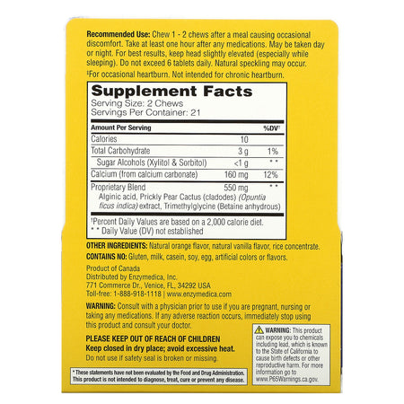 Enzymedica Heartburn Relief 42ch-[HealthWay]
