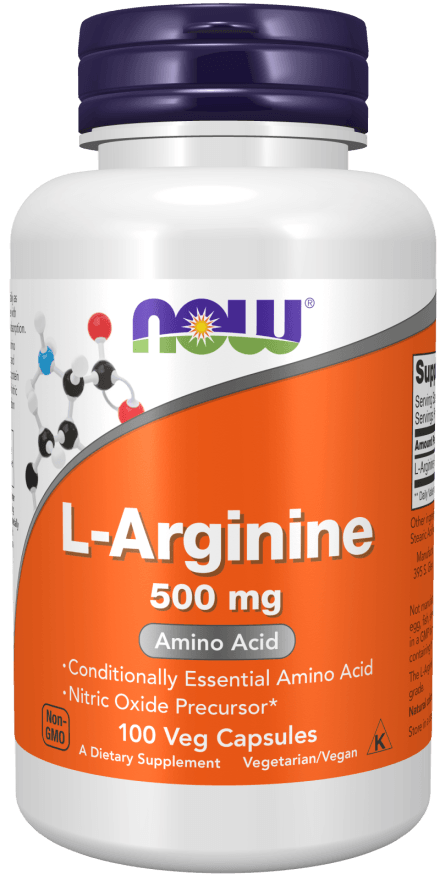 Now L-Arginine 500mg 100cp