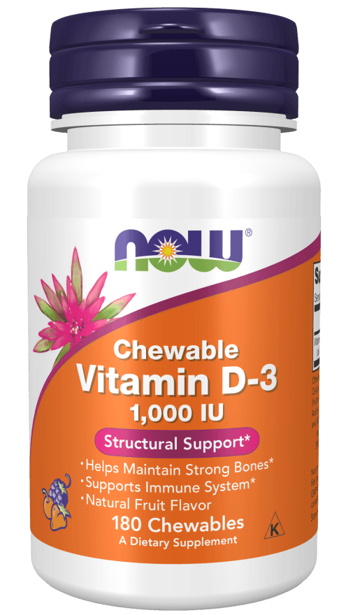Now Vit D-3 1000iu 180ch