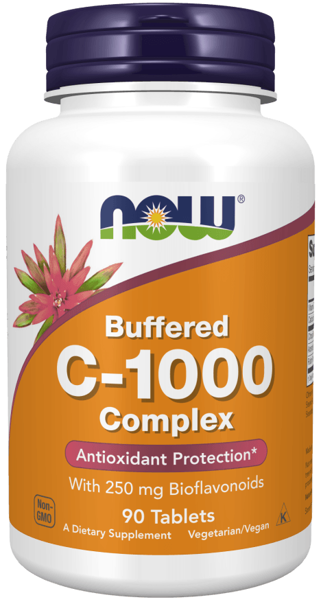 Now C-1000 Buffered w/Bioflav 90tb