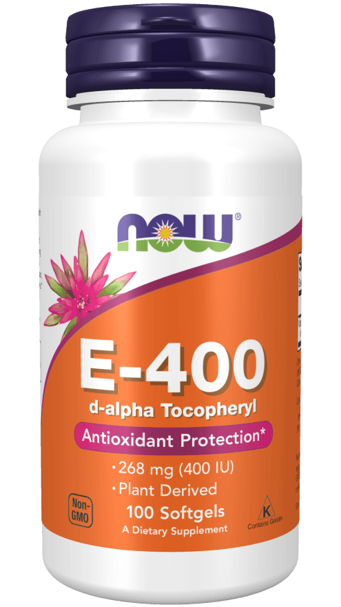 Now E d-alpha 400iu 100sg