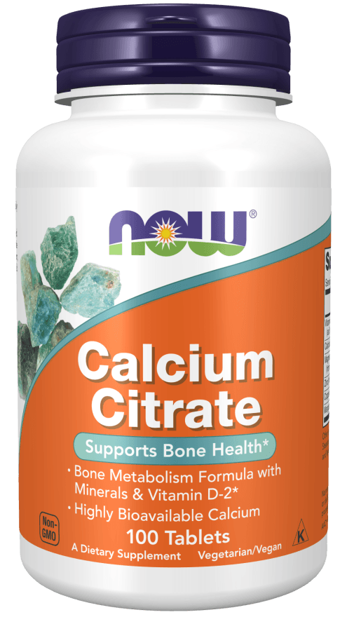 Now Calcium Citrate Plus 100tb