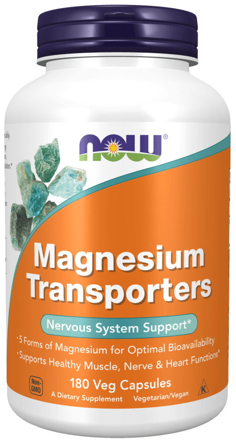 Now Magnesium Transporters 180cp