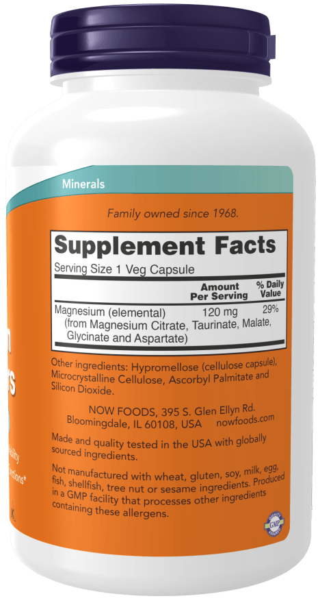 Now Magnesium Transporters 180cp