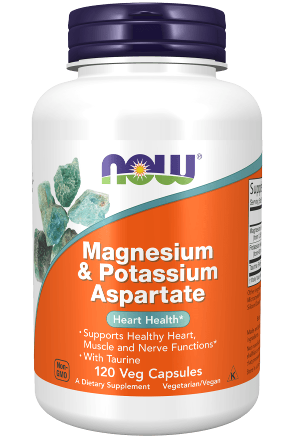 Now Mag Pot Aspartate 120cp