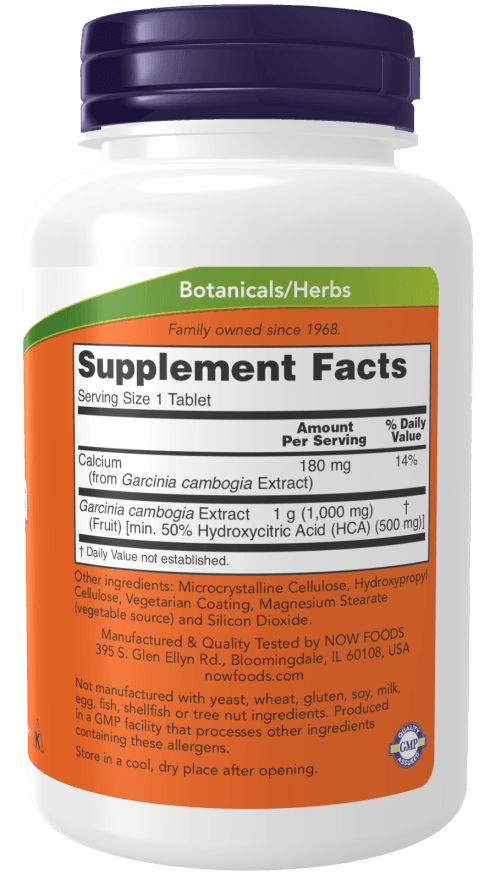 Now Garcinia 1000mg 120tb