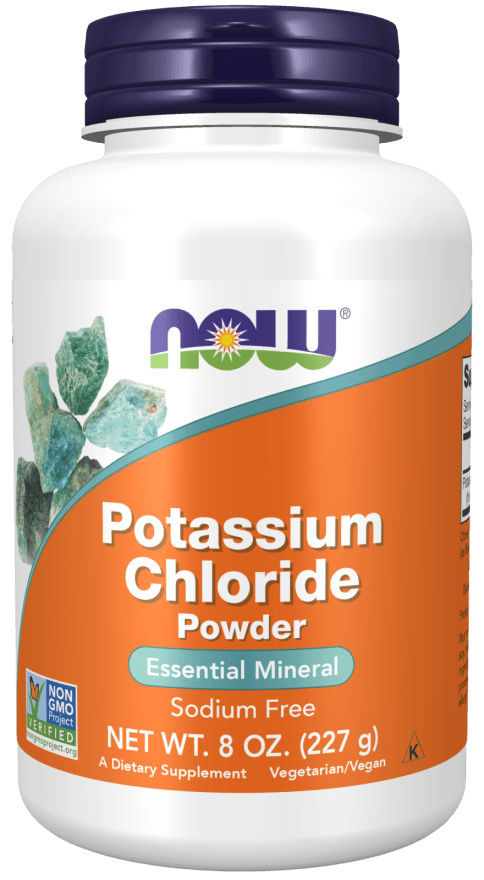 Now Potassium Chloride Powder 8oz