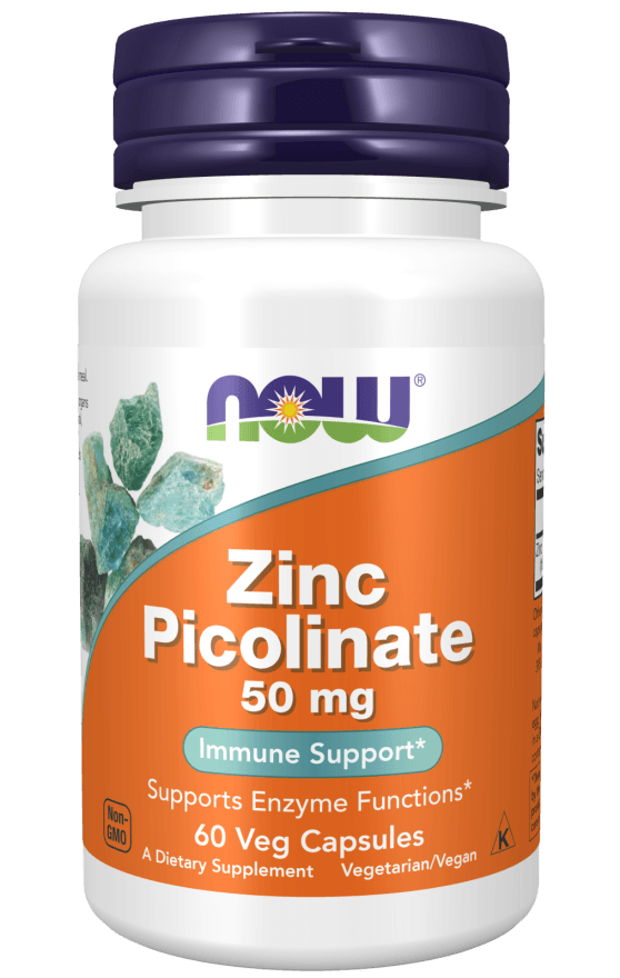 Now Zinc Picolinate 50mg 120cp