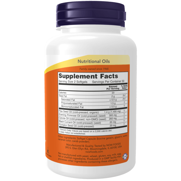 Now Omega 3-6-9 100sg
