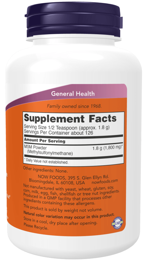 Now MSM Powder 8oz