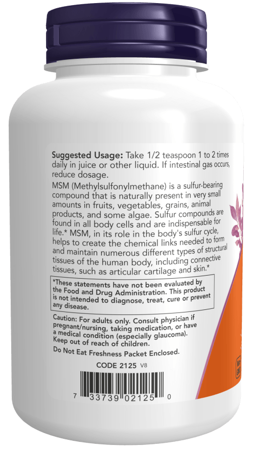 Now MSM Powder 8oz