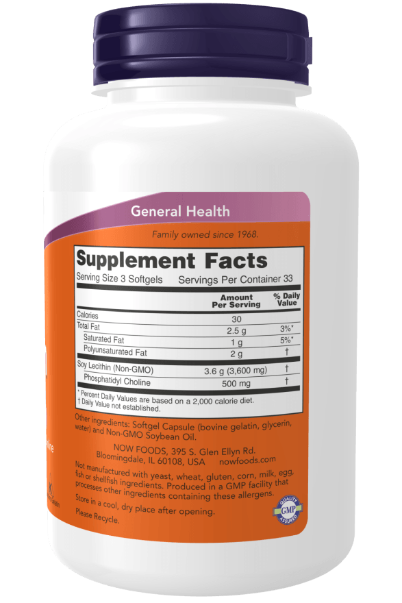 Now Lecithin 1200mg 100sg