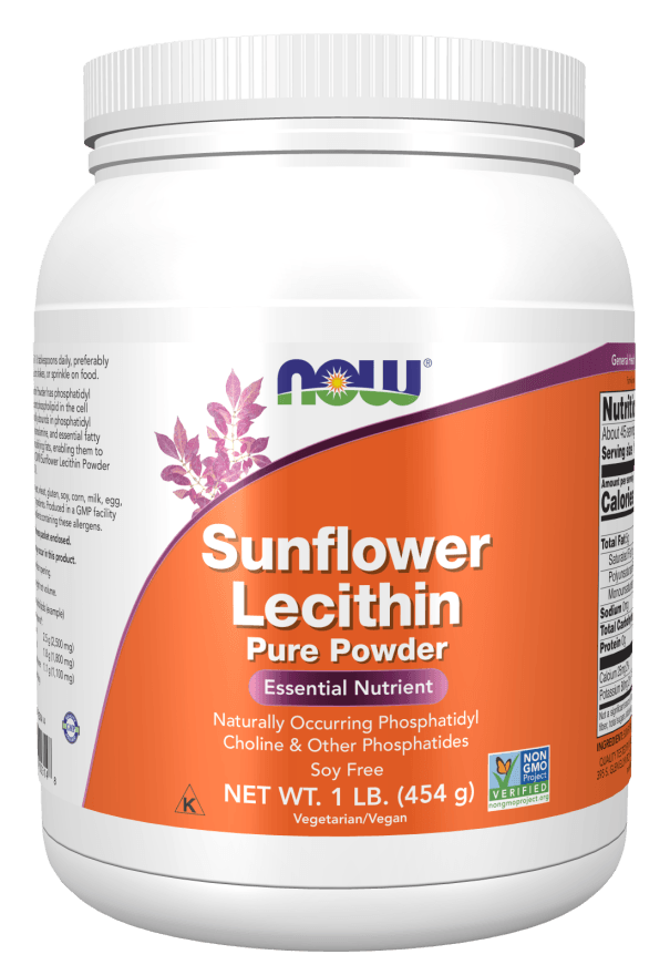 Now Lecithin Sunflower powder 1lb