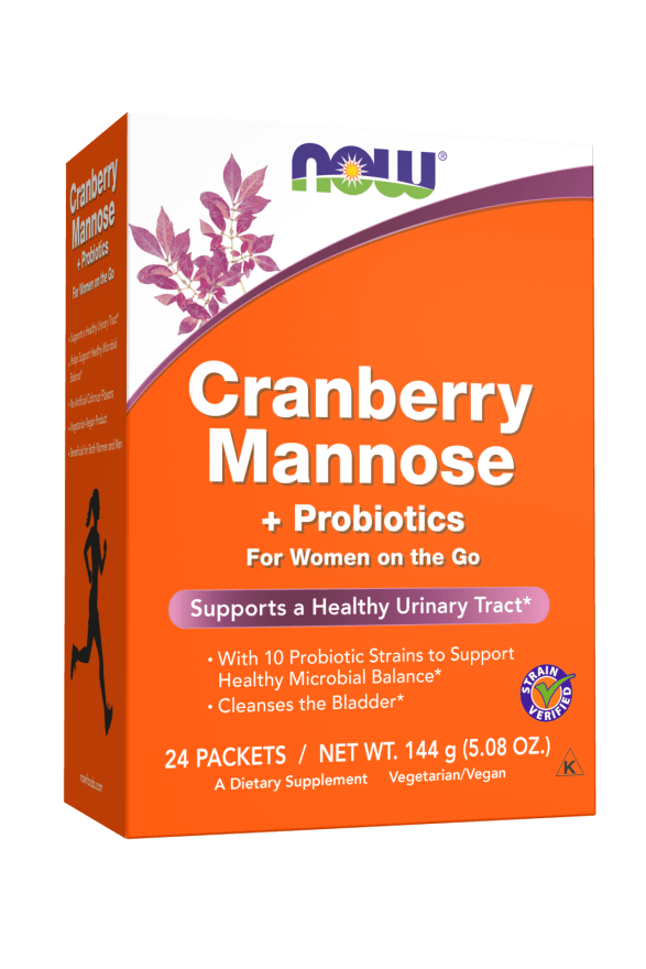 Now Cran Mannose Probio 24Pkt