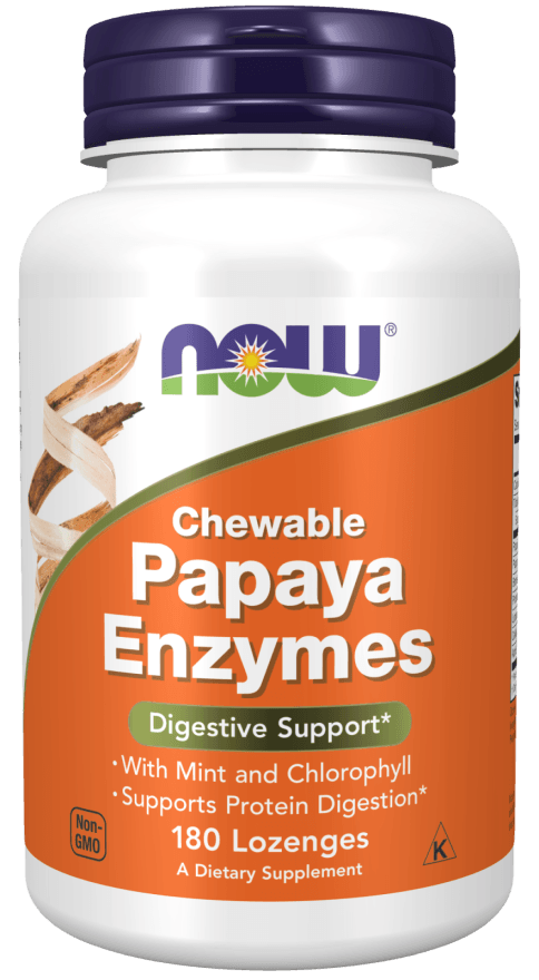 Now Papaya Enzyme 180ch