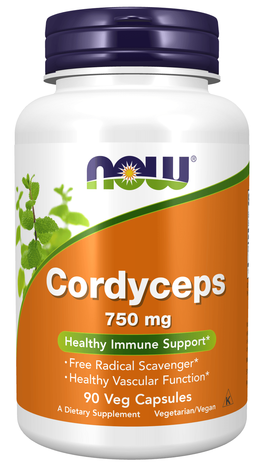 Now Cordyceps 750mg 90vc