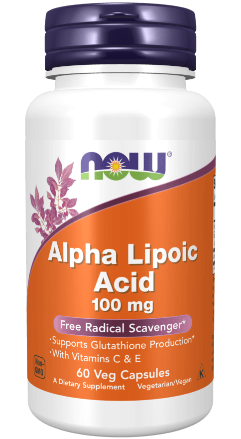 Now Alpha Lipoic 100mg 60vc
