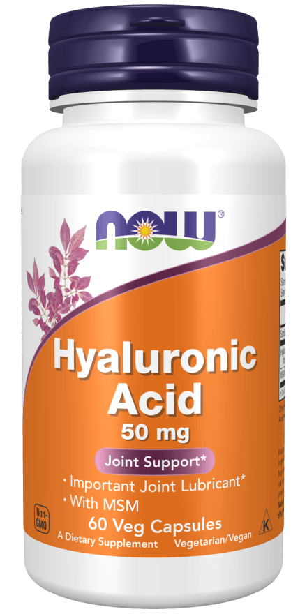 Now Hyaluronic Acid/MSM 60vc