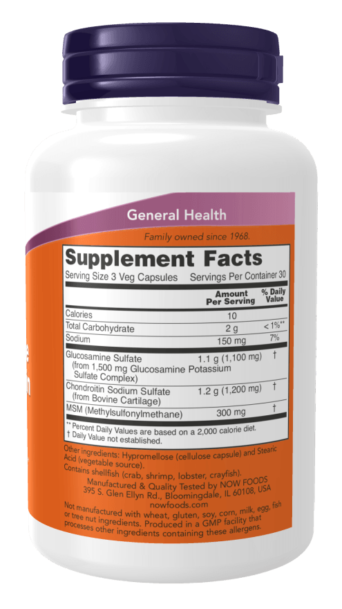 Now Gluco/Cond + MSM 90cp