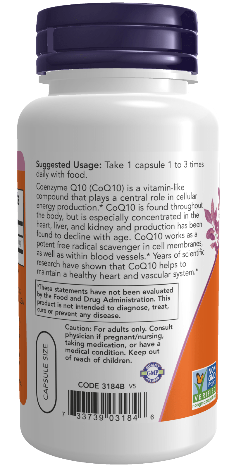 Now CoQ10 30mg 60cp