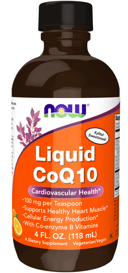Now CoQ10+ 100mg Liq 4oz