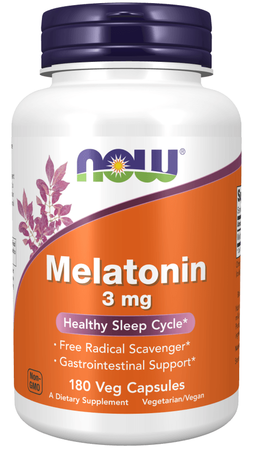 Now Melatonin 3mg 180c