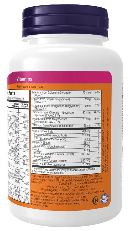 Now Prenatal Gels + DHA 90sg
