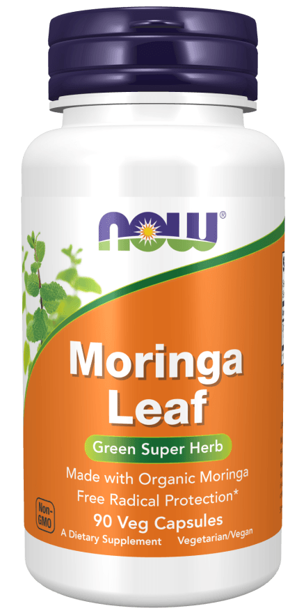 Now Moringa Leaf 90vc