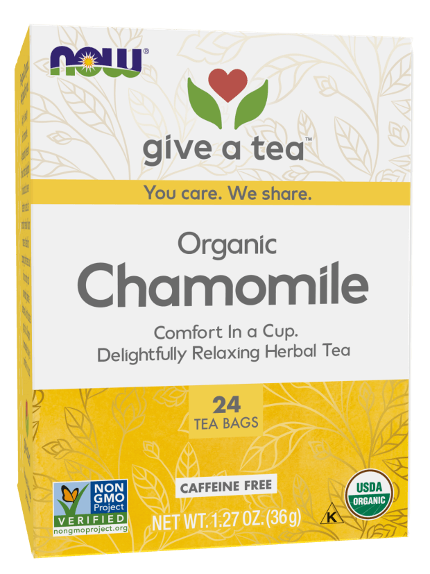 Now Chamomile Organic Tea 24b