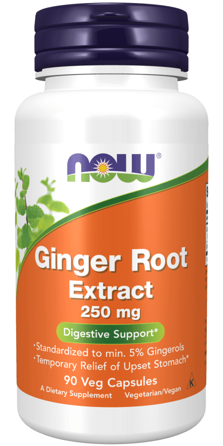 Now Ginger Root Ext 250mg 90vc