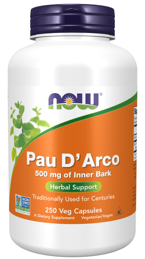 Now Pau D Arco 500mg 250c