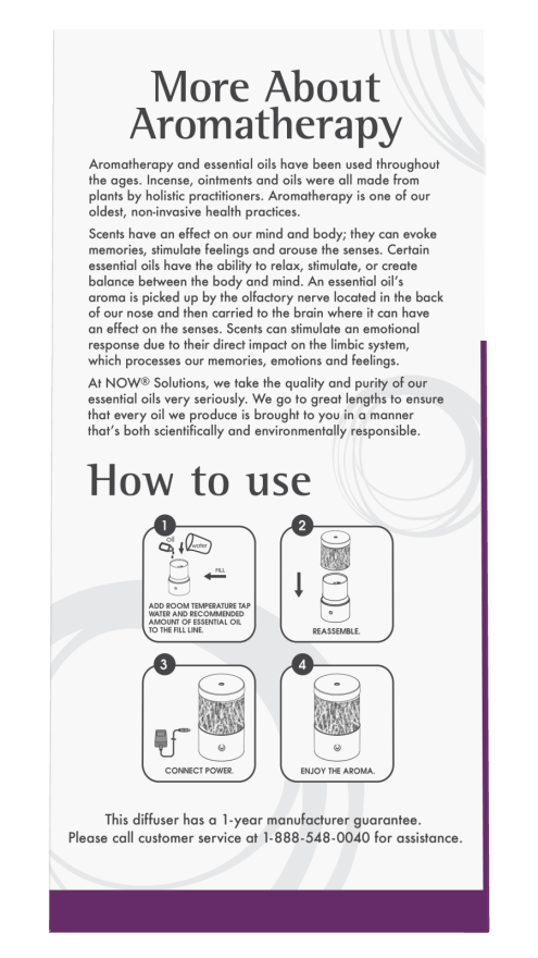 Now Ultrasonic Metal Essential Oil Diffuser