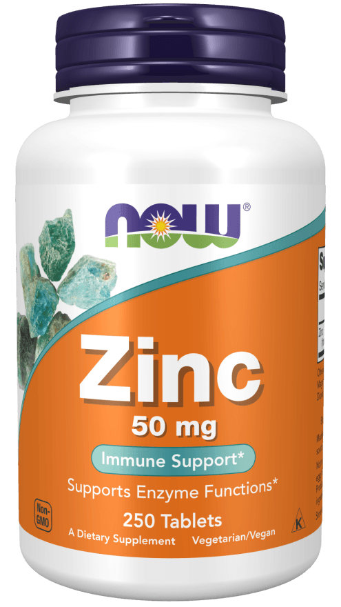 Now Zinc Gluconate 50mg 250tb