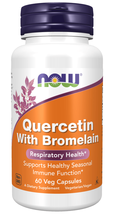 Now Quercetin Bromelain 60c