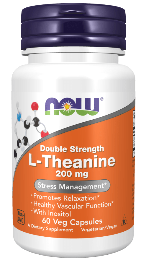 Now L-Theanine 200mg 60cp