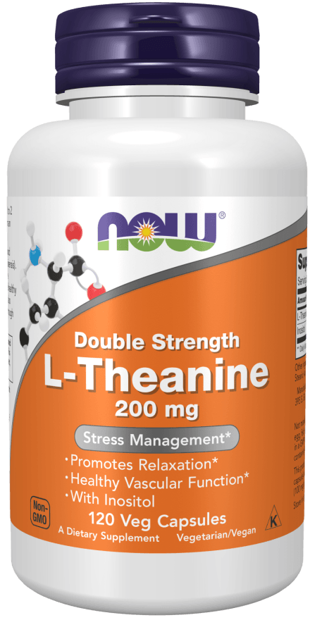 Now L-Theanine 200mg 120cp