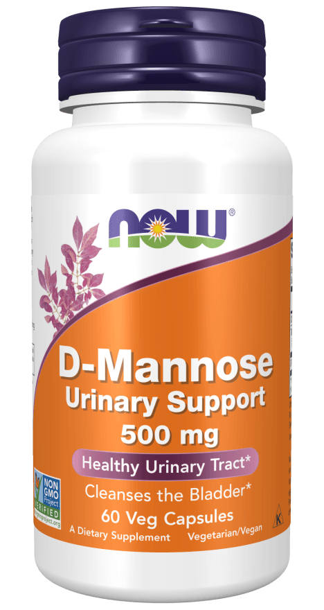 Now D-Mannose Urinary Support 500mg 60c