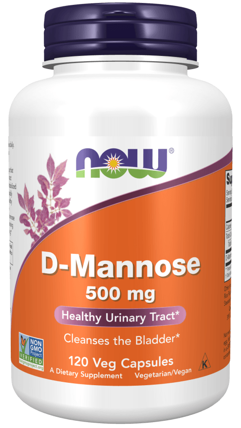Now D-Mannose 500mg 120cp