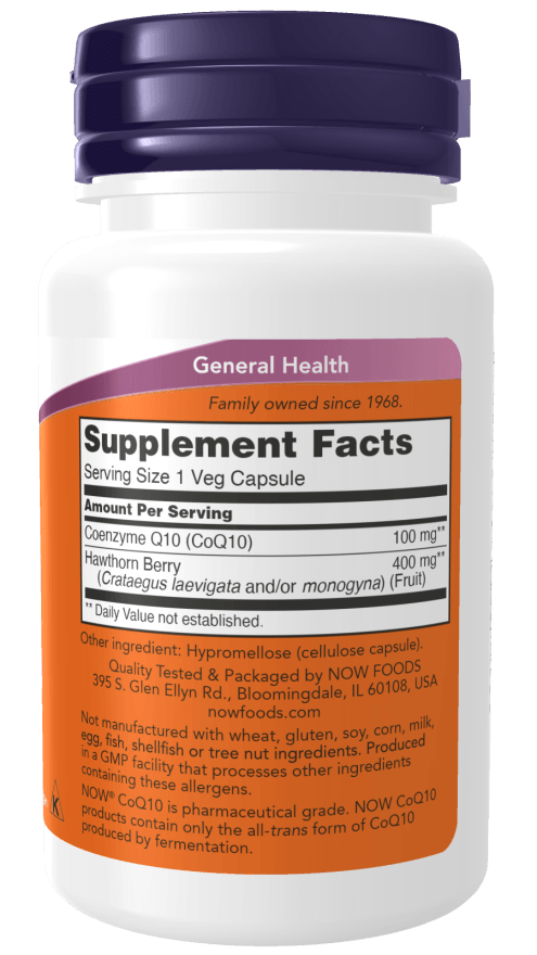Now CoQ10 100mg 90vc