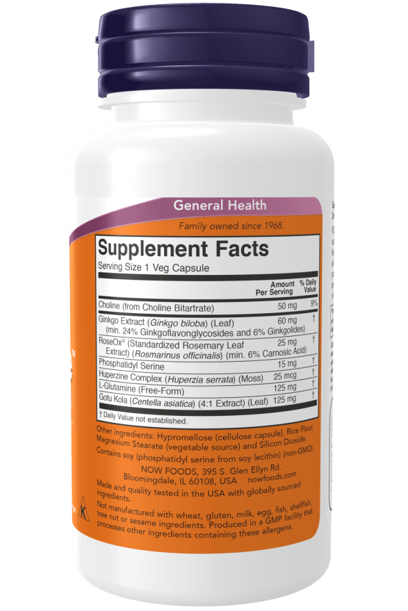 Now Brain Elevate 60cp