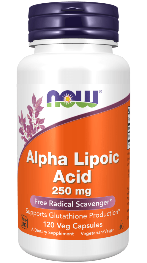 Now Alpha Lipoic 250mg 120vc
