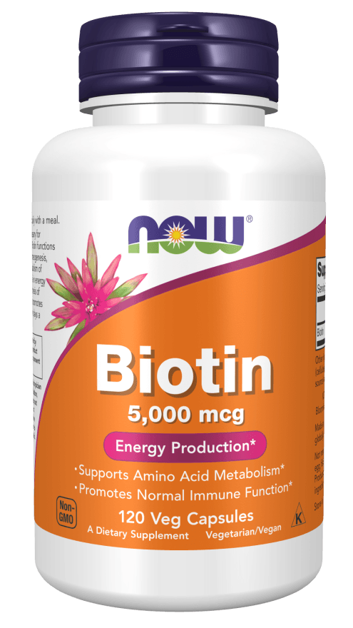 Now Biotin 5000mcg 120vc