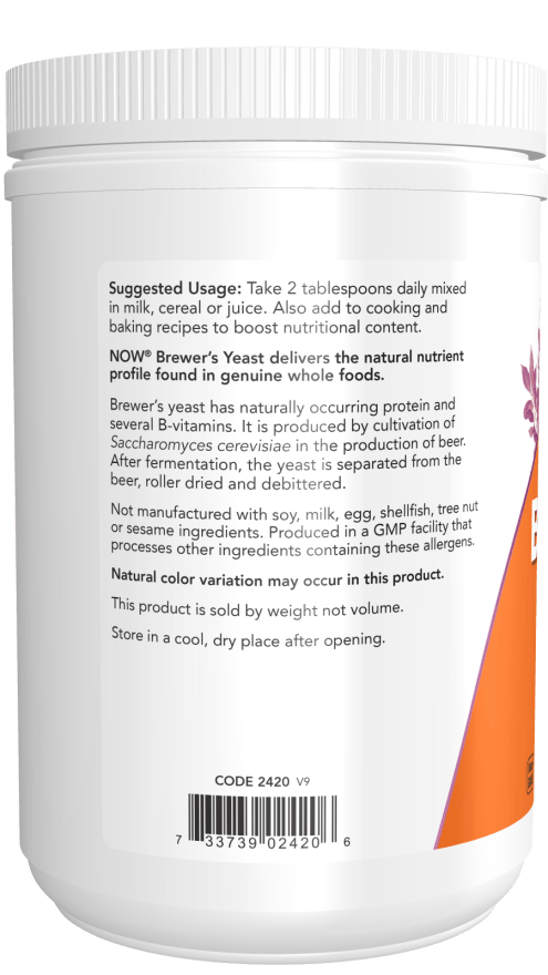 Now Brewers Yeast 1lb
