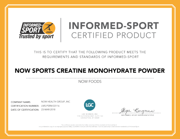 Now Creatine Monohydrate Pwd 2.2lb