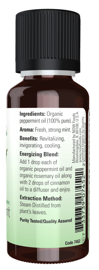 Now Ess Oil Peppermint OG 1oz